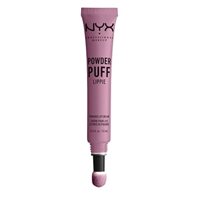 Imagen de NYX Professional Makeup Pintalabios Mate Larga Duración, Labial Poowder Puff Lippie Lip Cream Tono 8 Best Buds, Lavender Mauve