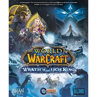 Imagen de Z Man Games Asmodee World of Warcraft: Wrath The Lich King, Juego del conocedor, de Estrategia, Alemán (ZMND0021)