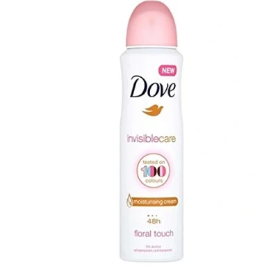 Imagen de Desodorante Dove en spray para mujer Invisible Care Floral Touch 6 unidades (6 x 150 ml)