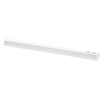 Imagen de LEDVANCE Luminaria LED bajo armario, 1W, 70 lúmenes, 4000K, 400 mm, Linear Mobile con detector de movimiento, funciona batería, recargable mediante conexión por cable USB, montaje flexible