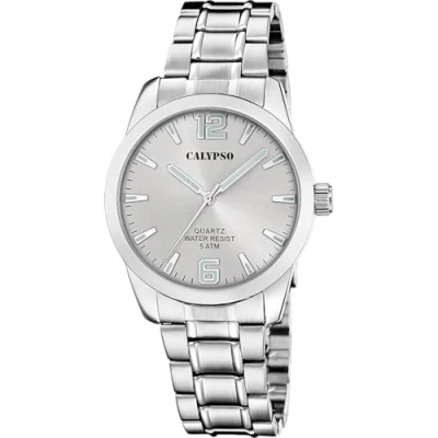 Imagen de CALYPSO Reloj Hombre K5866/2 Basic Caja de Acero Inoxidable 316l Plateado Correa