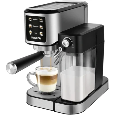 Imagen de SENCOR CAFETERA ESPRESSO SEMIAUTOMÁTICA SES 4910SS