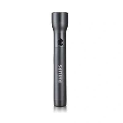 Imagen de Philips SFL4003T/10 Linterna LED, 350 Lúmenes, Hasta 120 Horas de Reproducción, Resistente al Agua IPX4, Color Negro (6 Pilas AA Incluidas)