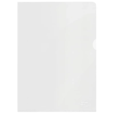 Imagen de Esselte Fundas 100% Recicladas A4, Polipropileno Resistente en Relieve, 100 Micras, 20 unids, 628213
