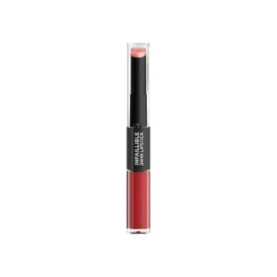 Imagen de L&#039;Oreal Paris Make up Designer Infaillible 24H Lipstick Color Labial de Larga Duración Tono 501 Timeless Red