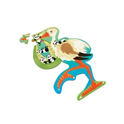 Imagen de Contour Puzzle/Stork Scratch Puzzle