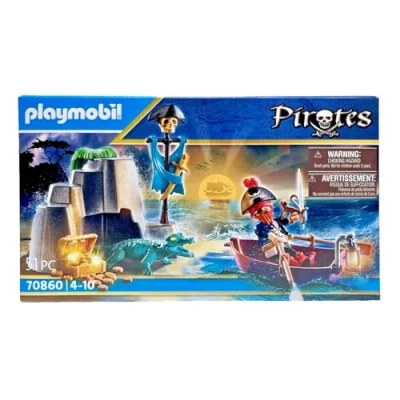 Imagen de PLAYMOBIL® 70860 Pirates Escondite del tesoro pirata