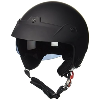 Imagen de Protectwear Casco de Moto Jet H740 con visera solar integrada Tamaño M