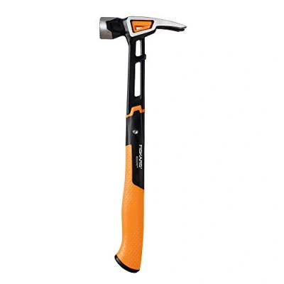 Imagen de Fiskars isocore 22 oz martillo de carpintero con milled face, 16 pulgadas
