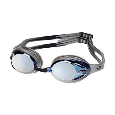 Imagen de Fashy Power Mirror Gafas de natación, Unisex Adulto, Plata, Large
