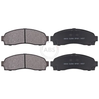 Imagen de A.B.S. 38833 Juego de pastillas freno sin sensor desgaste FORD USA: Explorer Mk2, CHEVROLET: Equinox I