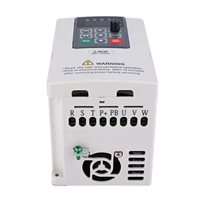 Imagen de variador de frecuencia 380V 2.2KW VFD Convertidor para Control Velocidad del Motor Salida Entrada trifásica
