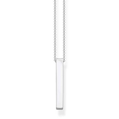 Imagen de Thomas SABO Quader Collar silvercoloured, Mujer, Talla: 45, Silver coloured