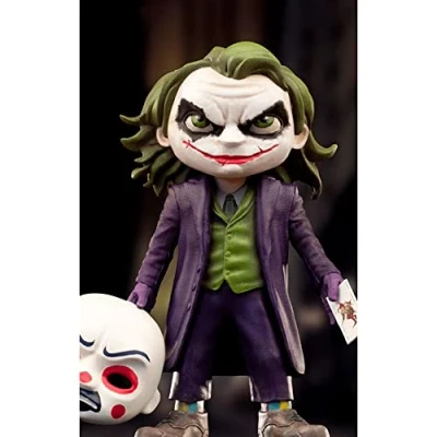 Imagen de Iron Studios 0 Dark Knight The Joker IronStuidos Minico Figurine, Color Cranberry, Standard (DCCTDK33920 MC)