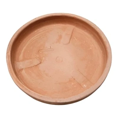 Imagen de Plato para macetas, varios tamaños, terracota italiana, totalmente resistente a las heladas, hecho mano (25 cm)