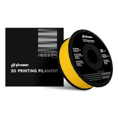 Imagen de Phrozen Filamento PLA de Alta Velocidad 1.75mm Material para Impresora 3D hasta 600 mm/s Bobina 1KG (2,2 LBS) Amarillo