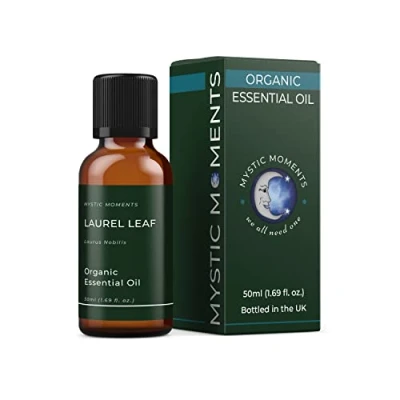 Imagen de Momentos místicos Aceite Esencial orgánico de Hoja Laurel (Laurel) 50ml 100% Puro
