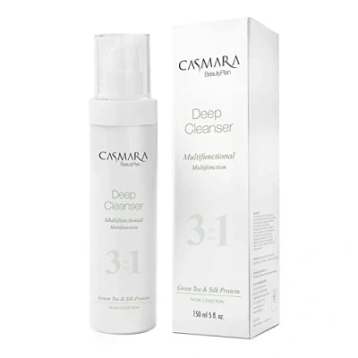 Imagen de Casmara Deep Cleanser Multifuncional Té Verde 3 en 1 y Proteína de Seda