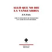 Imagen de Allo Que No Diu La Vanguardia