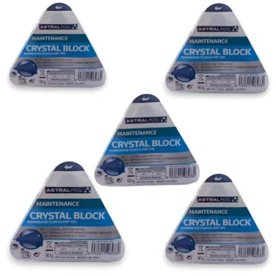 Imagen de Crystal Block Astralpool Pack 5uds Floculante en Gel