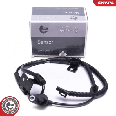 Imagen de ESEN SKV 06SKV461 Sensor de ABS Eje delantero, derecha 2 950 997 negro HYUNDAI: i30 I Familiar