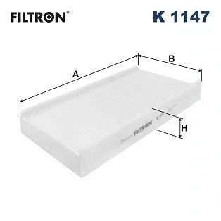 Imagen de FILTRON K 1147 Filtro de habitáculo partículas 313 150 41 PEUGEOT: 407 Berlina, SW, SW Furgón / Familiar, CITROËN: C5 II Hatchback