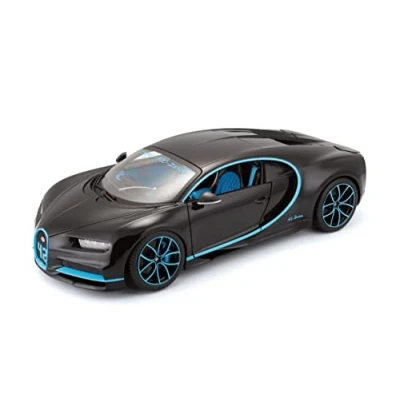 Imagen de Bburago Bugatti Chiron en escala 1:18 negro (18 11040BK)