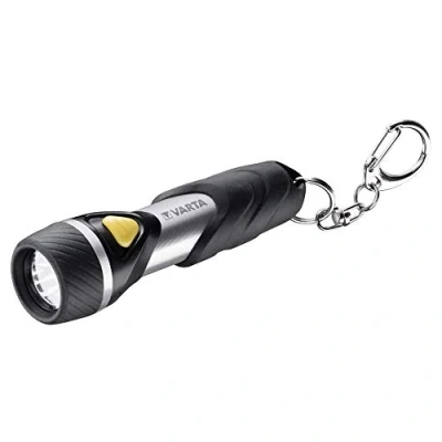 Imagen de VARTA Day Light 16605101421 Linterna Llavero 1 x 5 mm LED, 12 Lumens, 22m de Alcance, AAA Incluida
