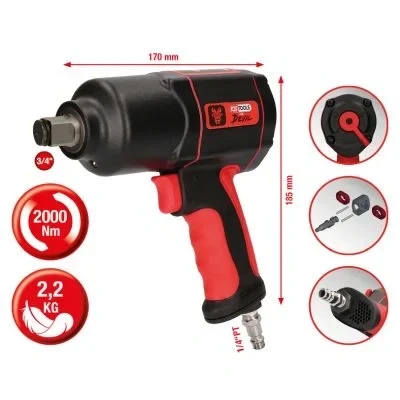 Imagen de KS TOOLS 515.3400 Atornillador de impacto (aire comprimido)