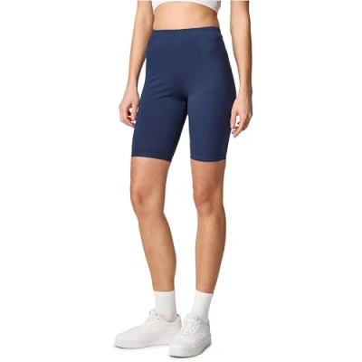 Imagen de Merry Style Mallas Cortas para Mujer Leggins por encima de la rodilla Leggings cortos Pantalones verano mujeres Deporte Shorts MS10 200 (Azul Marino, M)