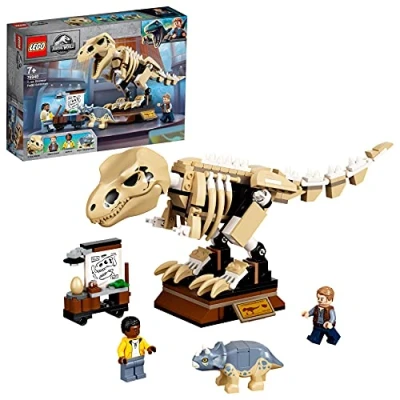 Imagen de LEGO 76940 Jurassic World Exposición del Dinosaurio T. Rex Fosilizado