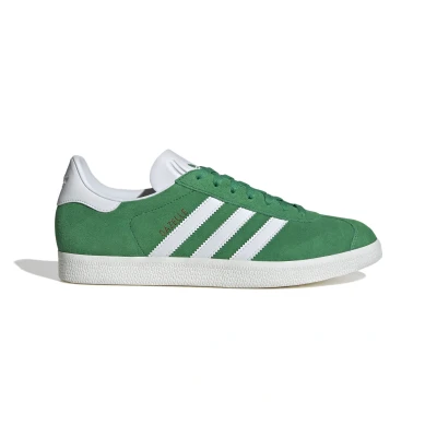 Imagen de adidas Originals Gazelle Unisex Zapatillas, Talla: 36 2/3, Green/cloud white/core white Piel/tejido sintético