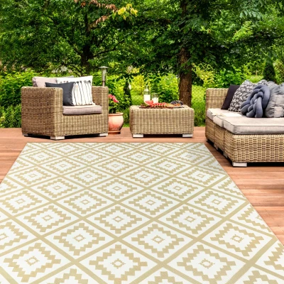 Imagen de Alfombra de exterior BAHAMAS beige 270 x 370 CM