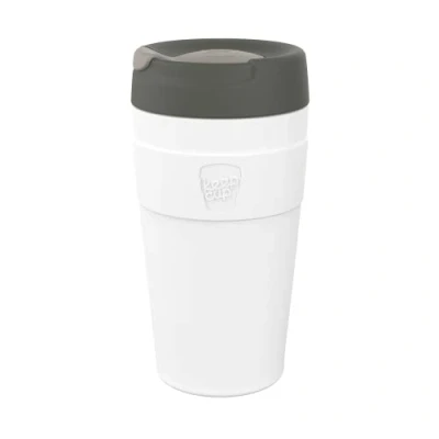 Imagen de KeepCup Taza de viaje reutilizable para viajeros aislada al vacío con tapa a prueba fugas 454 ml Qahwa