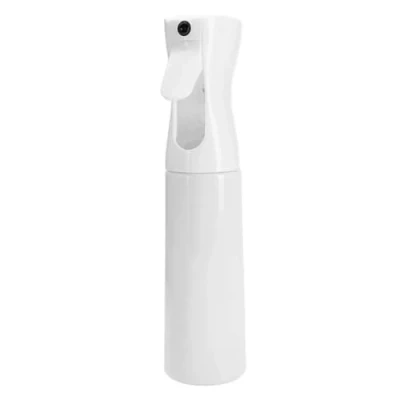 Imagen de FiTspi Botella de spray para el cabello 300 ml y ml, botellas continuo niebla fina, agua pulverizadoras peluquería, jardinería, plantas, limpieza del hogar (blanco)