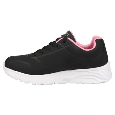 Imagen de Skechers UNO LITE IN MY ZONE, Zapatillas para Niñas, Black Synthetic/Rose Gold Trim, 27 EU