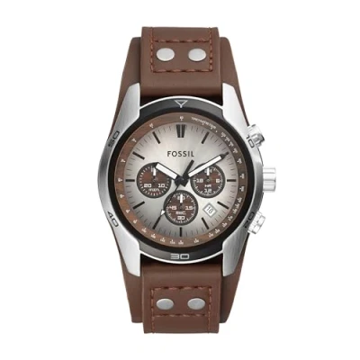 Imagen de Fossil Cronógrafo, Hombre, Talla: One Size, Silber/braun