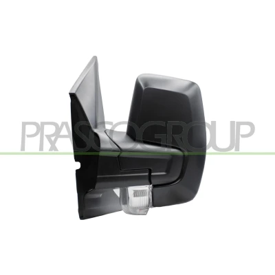Imagen de Espejo retrovisor Prasco FD9147004 izquierda negro para ajuste manual espejo, convexo, no tintado FORD: Transit Custom V362 Furgón