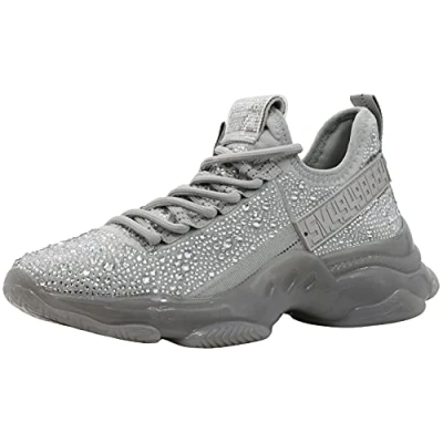 Imagen de Steve Madden Maxima R Fashion Sneaker, Grey, 7 M