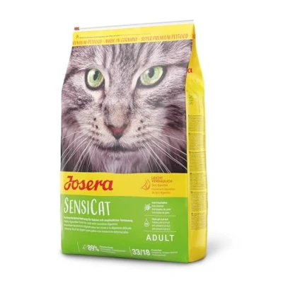 Imagen de Josera Pienso Gatos 10 kg Sensicat Para Mascotas Adultas Fácil Digestión Favorce la Función Renal y Gastrointestinal Evita Bolas de Pelo
