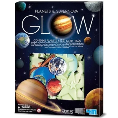 Imagen de 4M Glow in The Dark Planets and Supernova 100pcs
