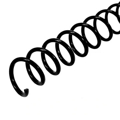 Imagen de RAYSON encuadernación de espiral plastico, 11,1 mm, Capacidad 60 hojas, Paso 3: 1, A4, Negro, paquete 100