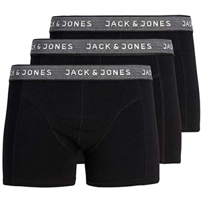 Imagen de Jack &amp; Jones Calzoncillos Tipo bóxer, 3 Unidades, 12179489, Color Asfalto, M