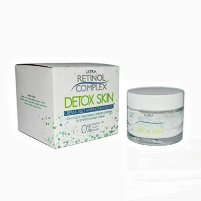 Imagen de Retinol Complex Crema facial anticongelante Detox Skin, rosa peonía, 50 ml