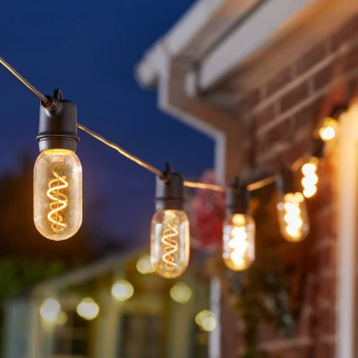 Imagen de SMART GARDEN Cadena de luces LED Vintage 365, 8 luces, cristal