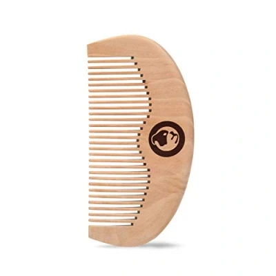Imagen de BULLDOG barba para hombre Peine Hecho de madera melocotón