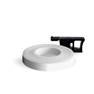 Imagen de 4R Quattroerre.it 10280 Wheel Stripes Tiras Reflectantes para Llantas de Moto con Aplicador, Blanco, 7 mm x 6 mt
