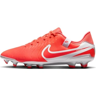 Imagen de Nike Performance Legend 10 Academy FG Botas de fútbol con tacos, Talla: 39, Hot lava/white Zapatos
