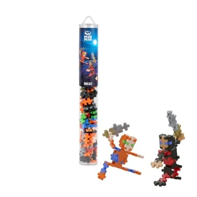 Imagen de Plus 4307 Ingenioso Juguete de construcción Ninjas Tubo Bloques Creativo Juego para niños 100 Piezas