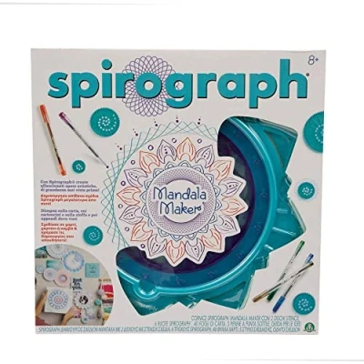 Imagen de Grandi Giochi Spirograph Maker CLG09000 Juego para crear mandalas